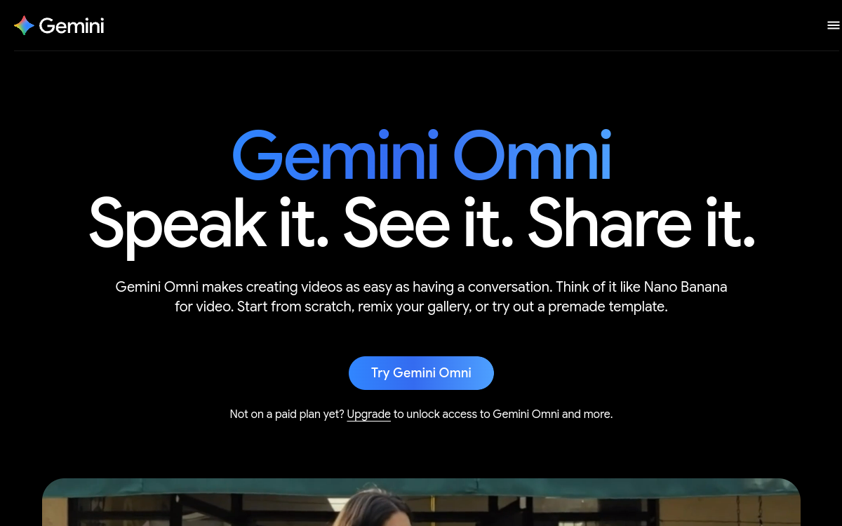 Screenshot di Google Veo