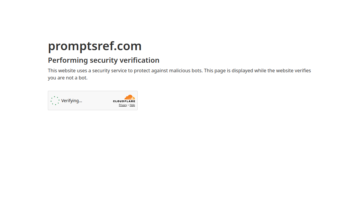 Screenshot di PromptsRef