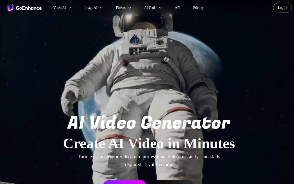 Screenshot di GoEnhance AI