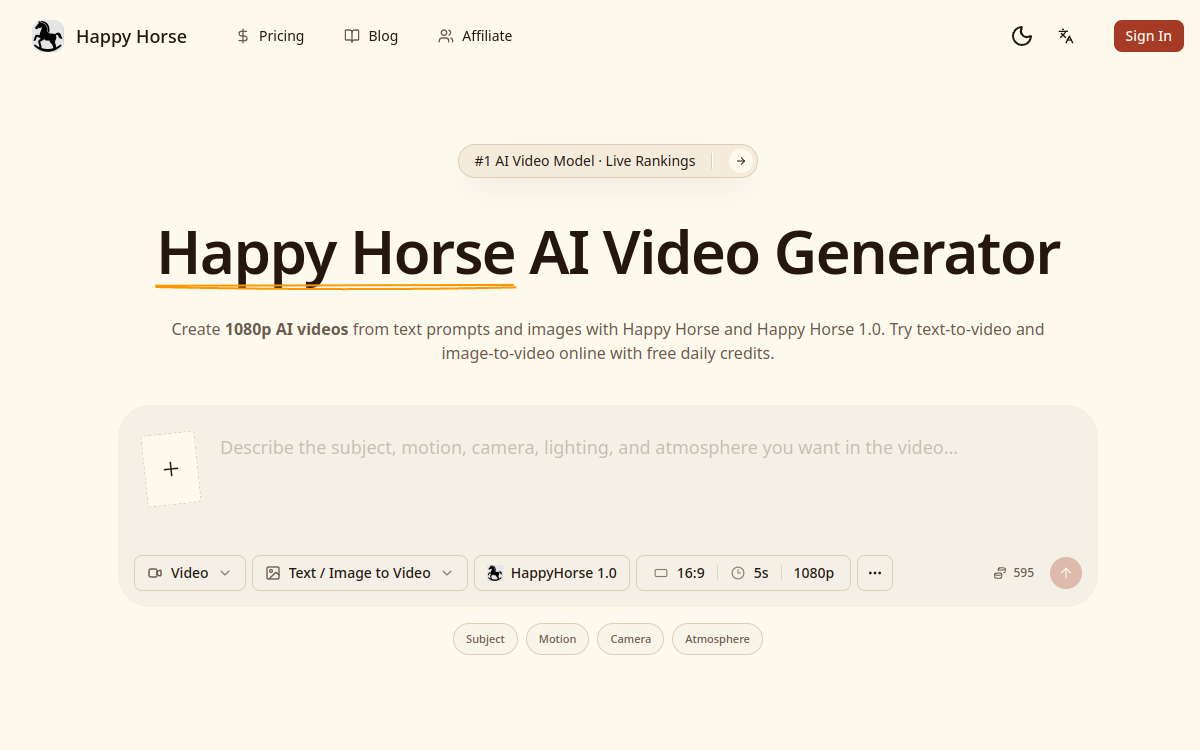 Screenshot di Happy Horse