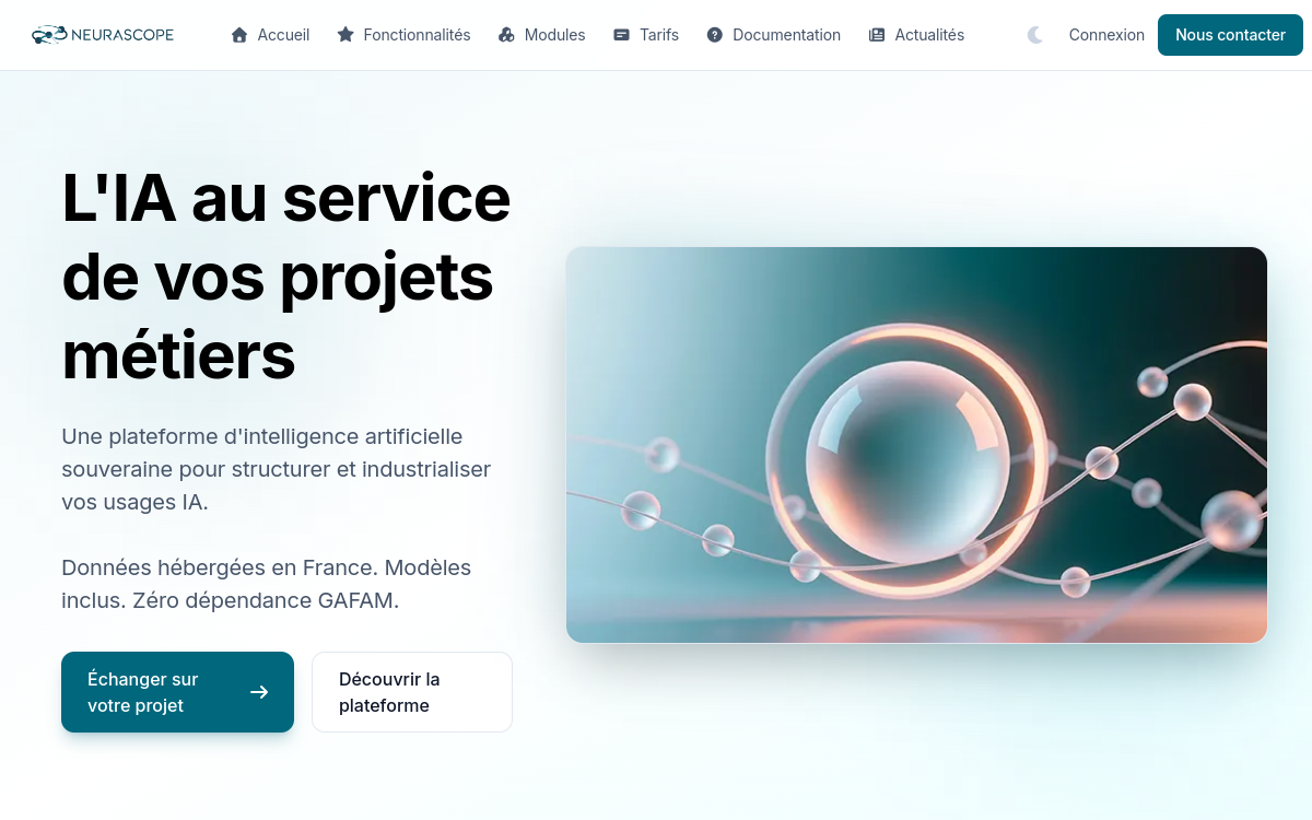 Screenshot di NeuraScope