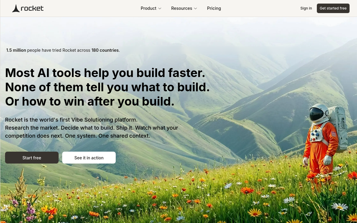 Screenshot di Rocket
