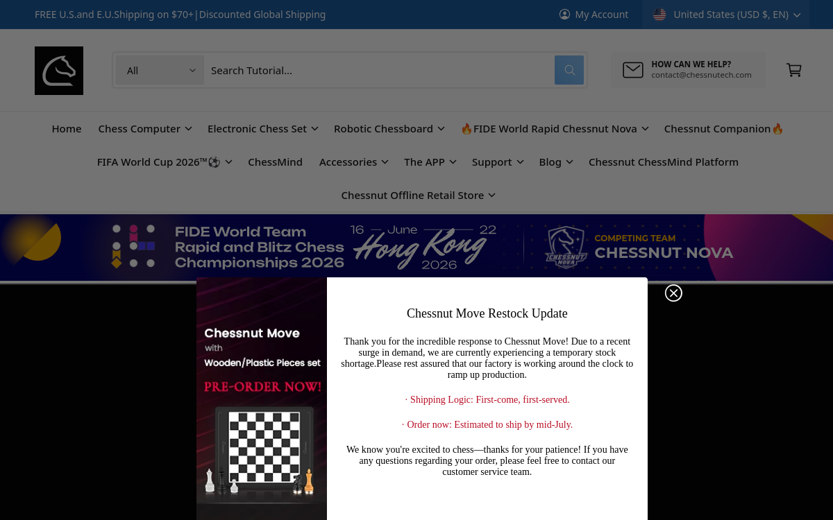 Screenshot di Chessnut