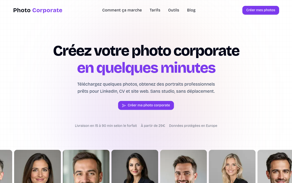 Screenshot di Photo-Corporate
