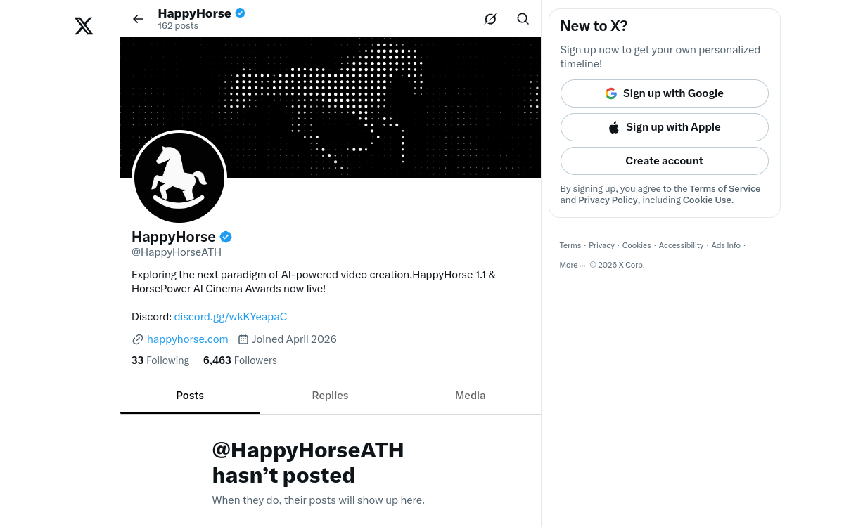 Screenshot di HappyHorse 1.0