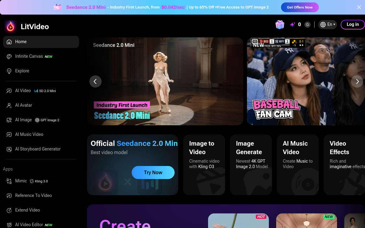Screenshot di LitVideo