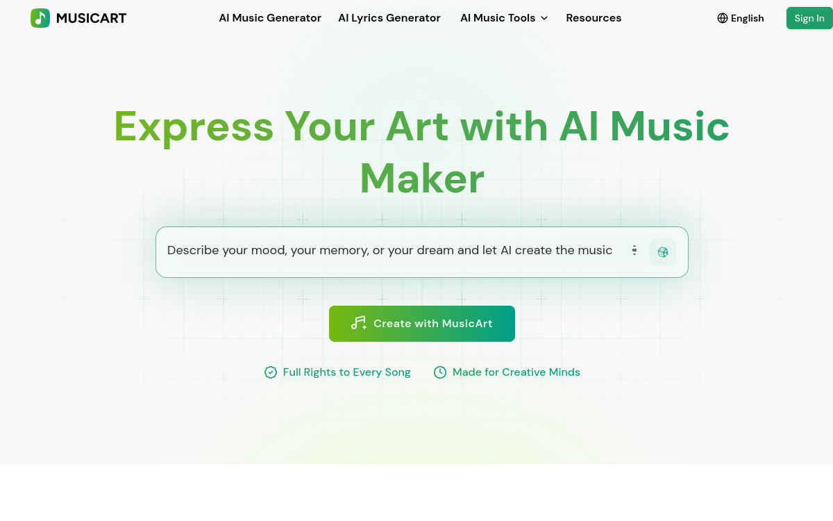 Screenshot di MusicArt