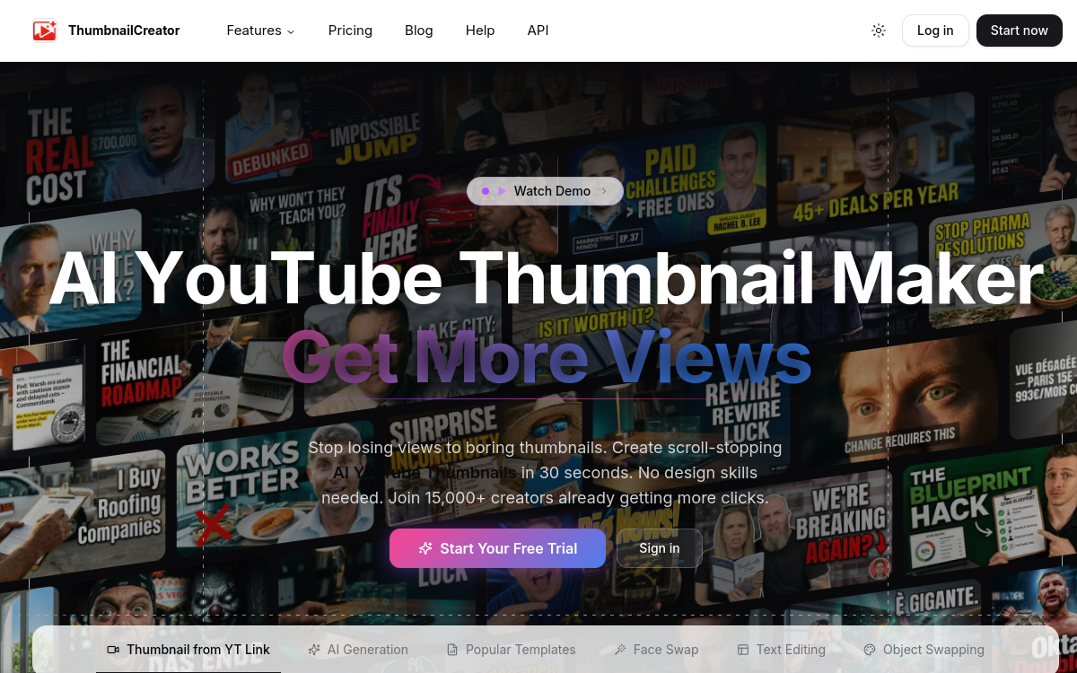 Screenshot di ThumbnailCreator