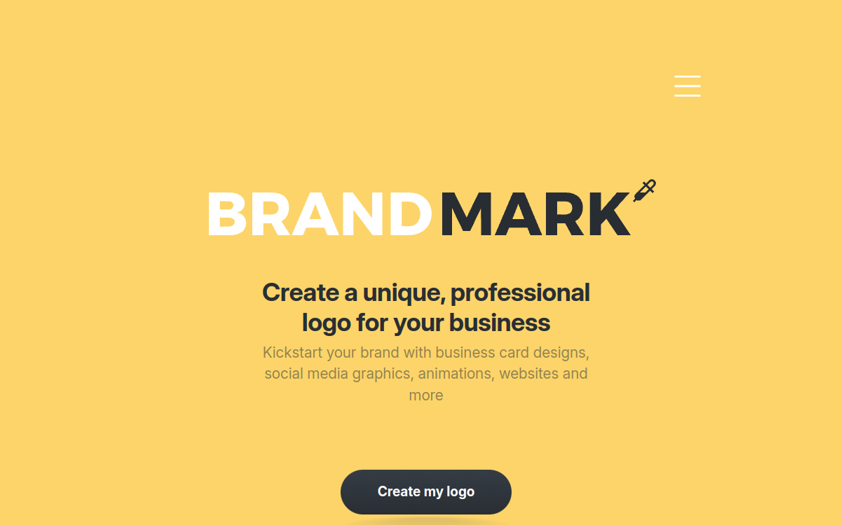 Screenshot di Brandmark