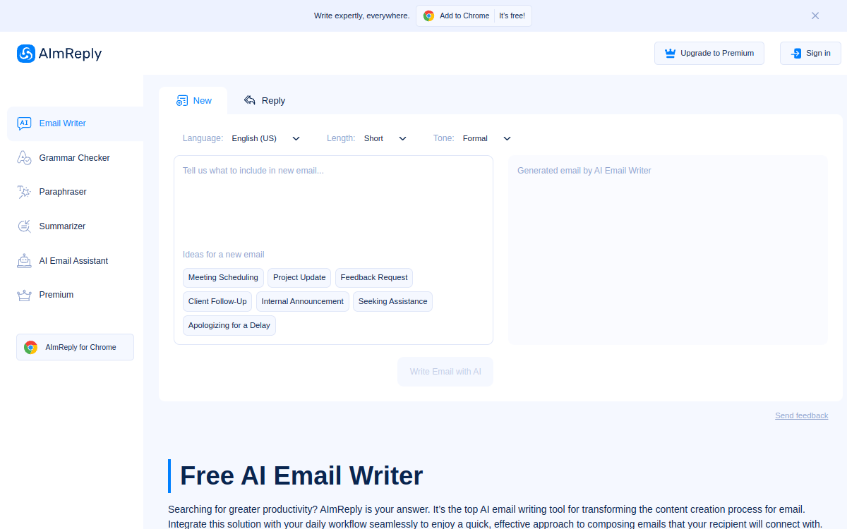 Screenshot di AImReply