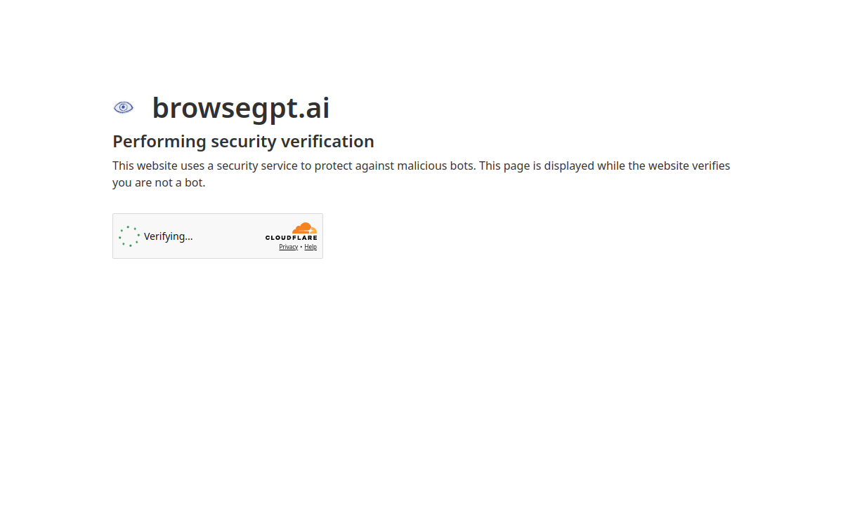 Screenshot di BrowseGPT