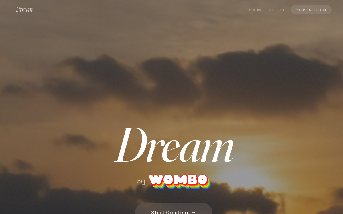 Screenshot di Dream by WOMBO