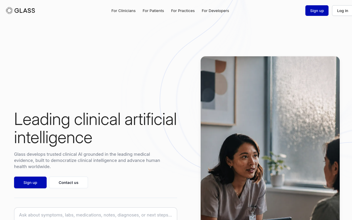 Screenshot di Glass Health
