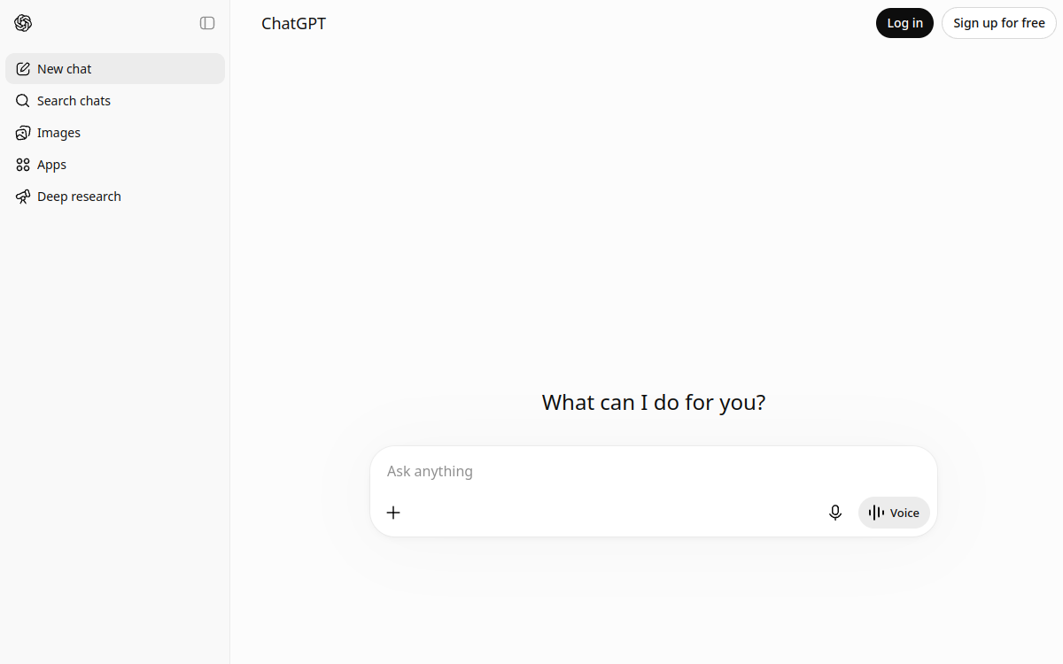 Screenshot di ChatGPT agent (Operator)