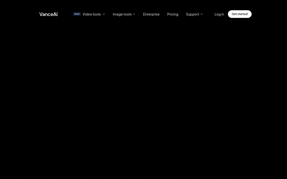 Screenshot di VanceAI