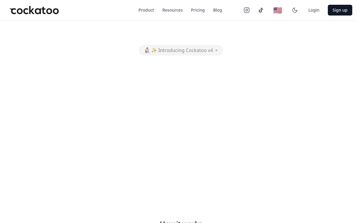 Screenshot di Cockatoo