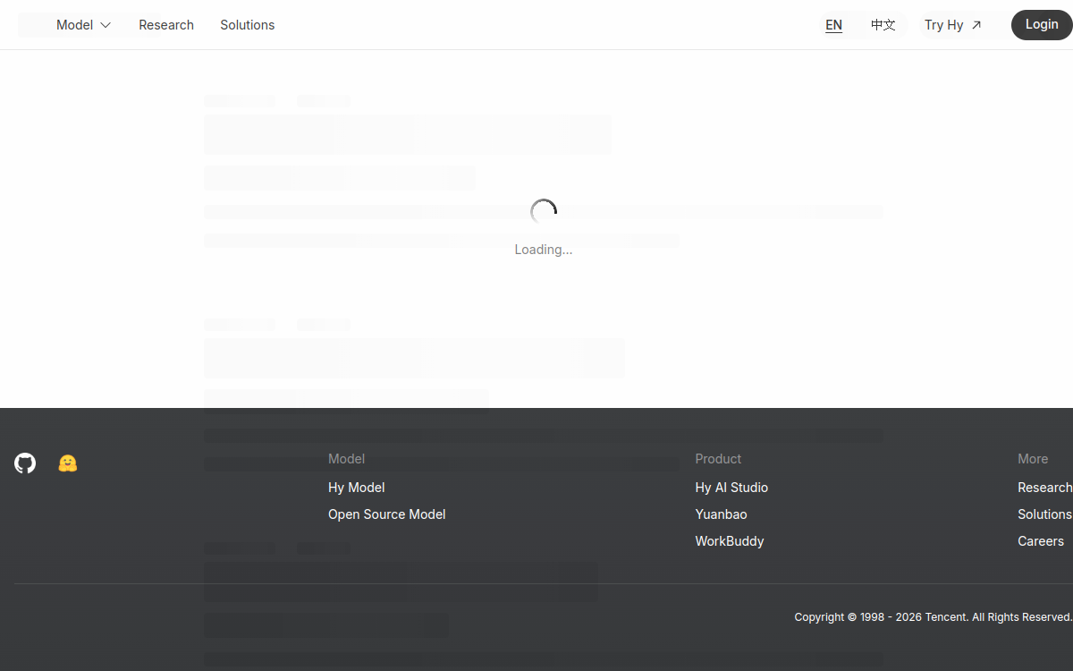 Screenshot di Hunyuan