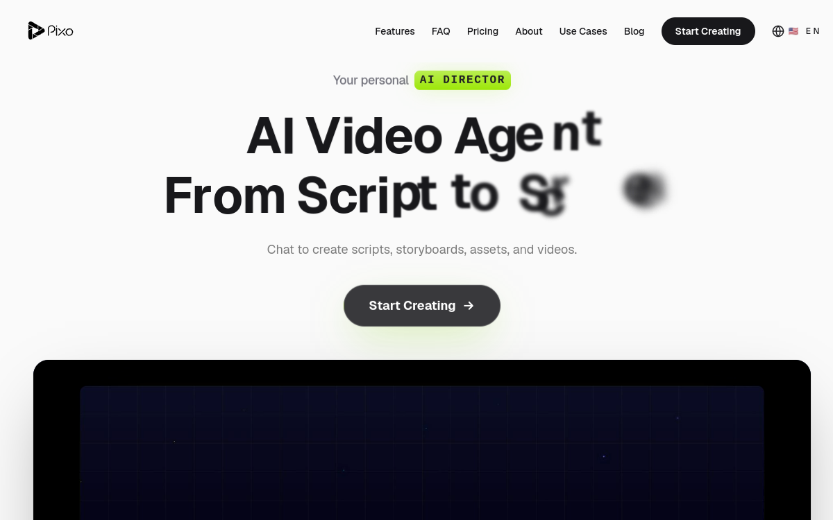 Screenshot di Pixo Video