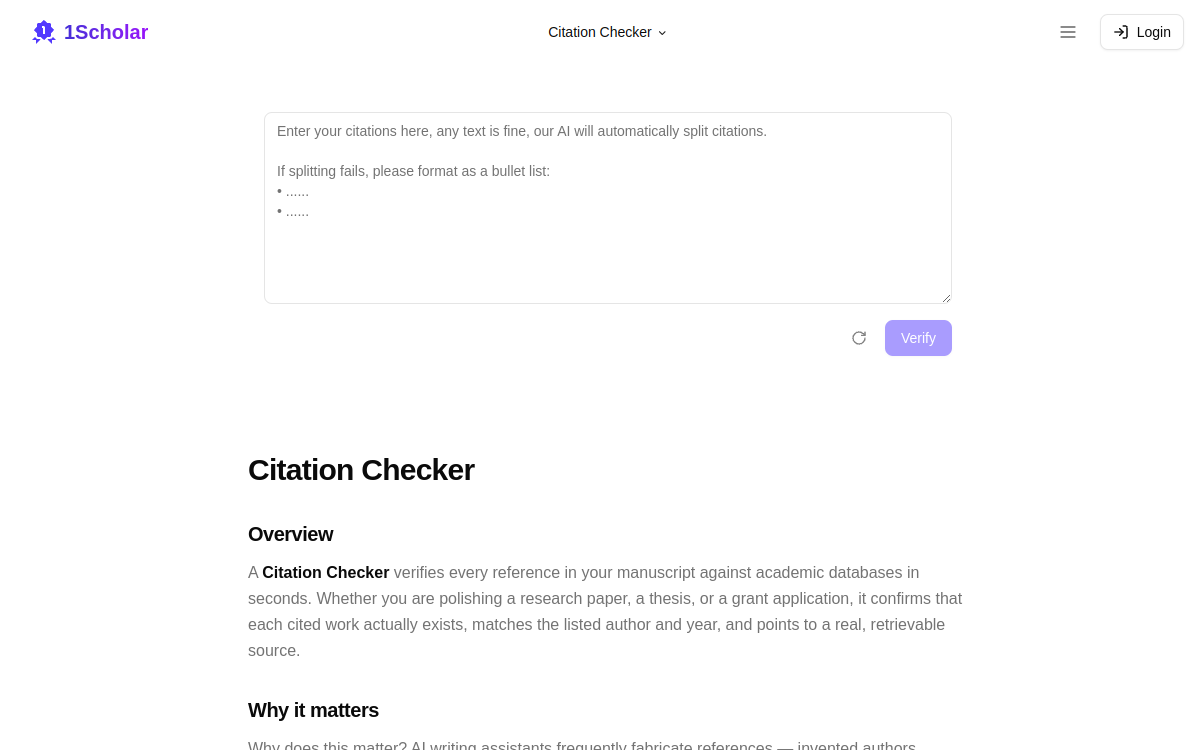 Screenshot di 1Scholar