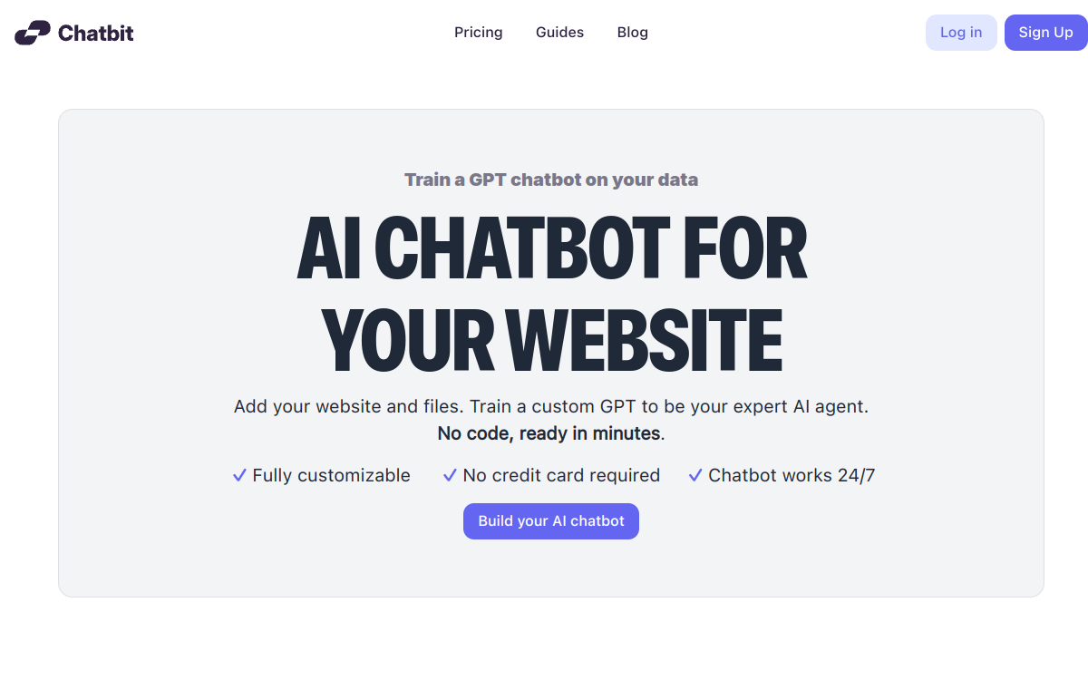 Screenshot di Chatbit
