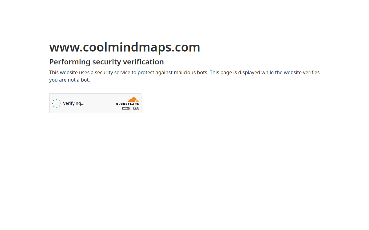 Screenshot di CoolMindMaps