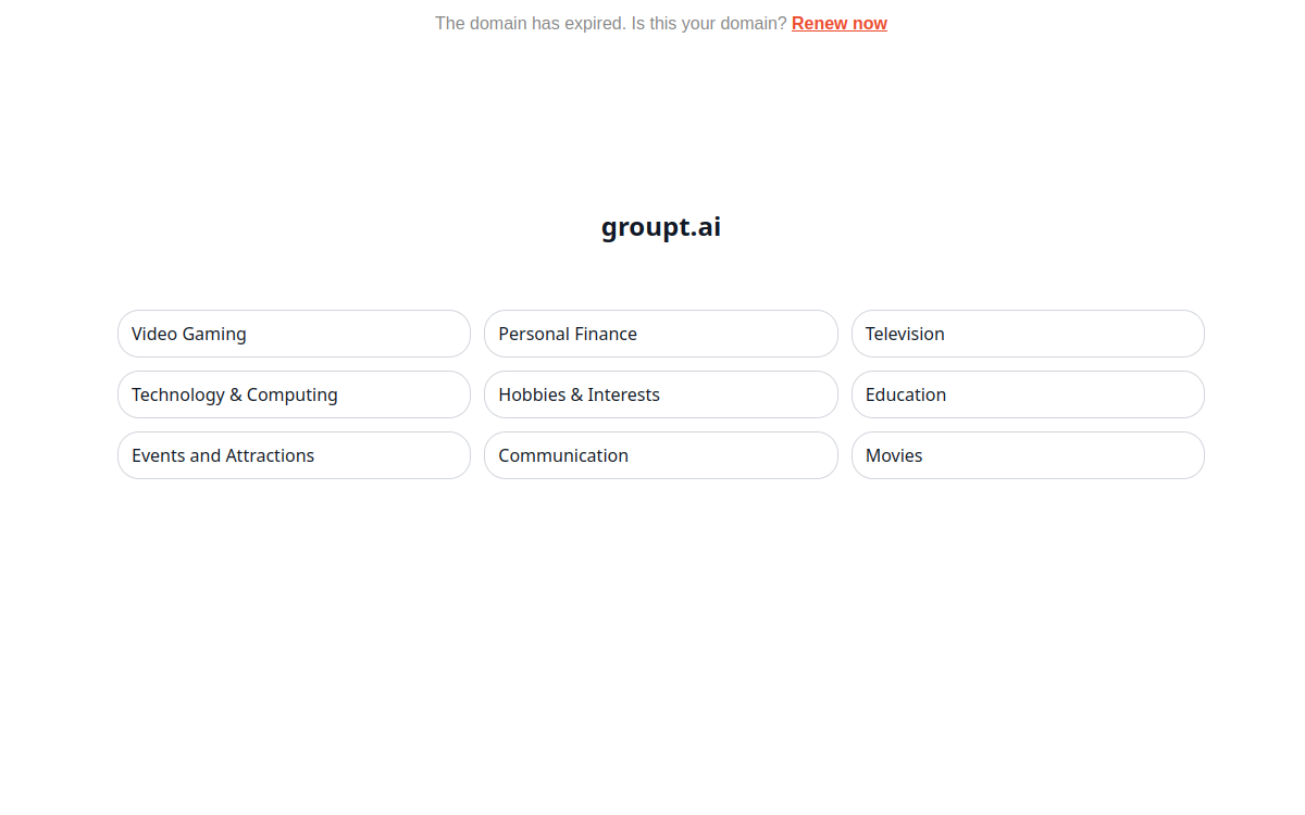 Screenshot di Groupt