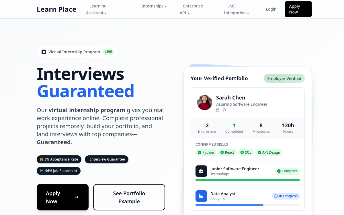 Screenshot di Learn Place AI