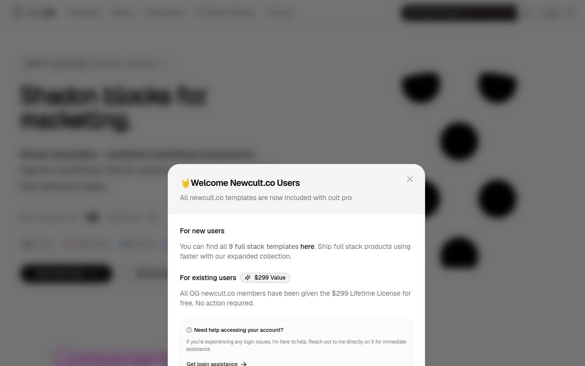 Screenshot di Cult UI Pro