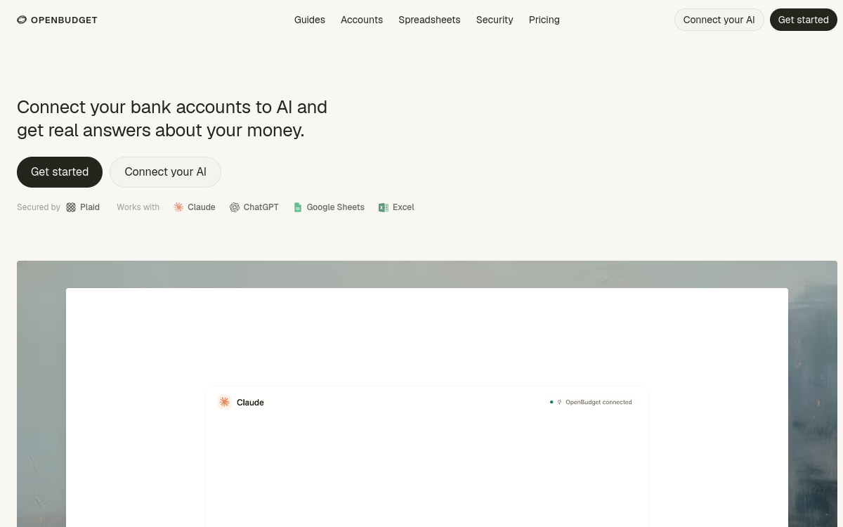 Screenshot di OpenBudget