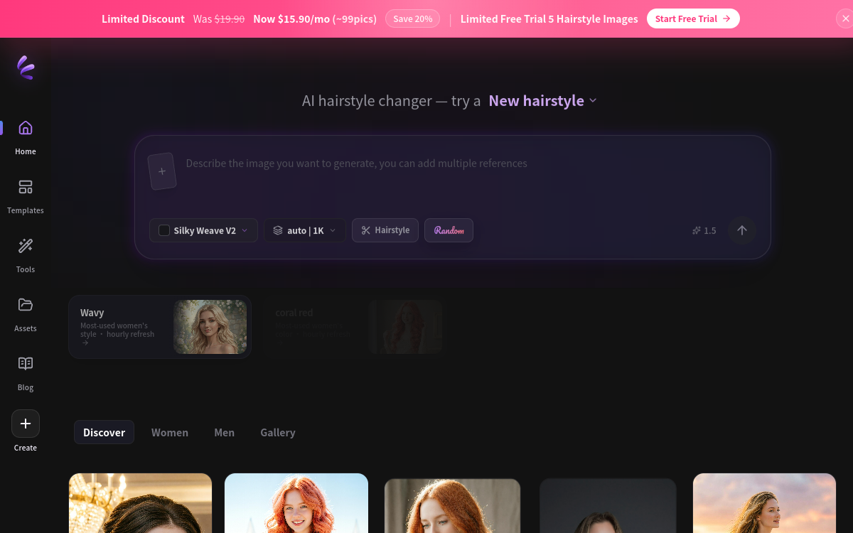 Screenshot di aihair
