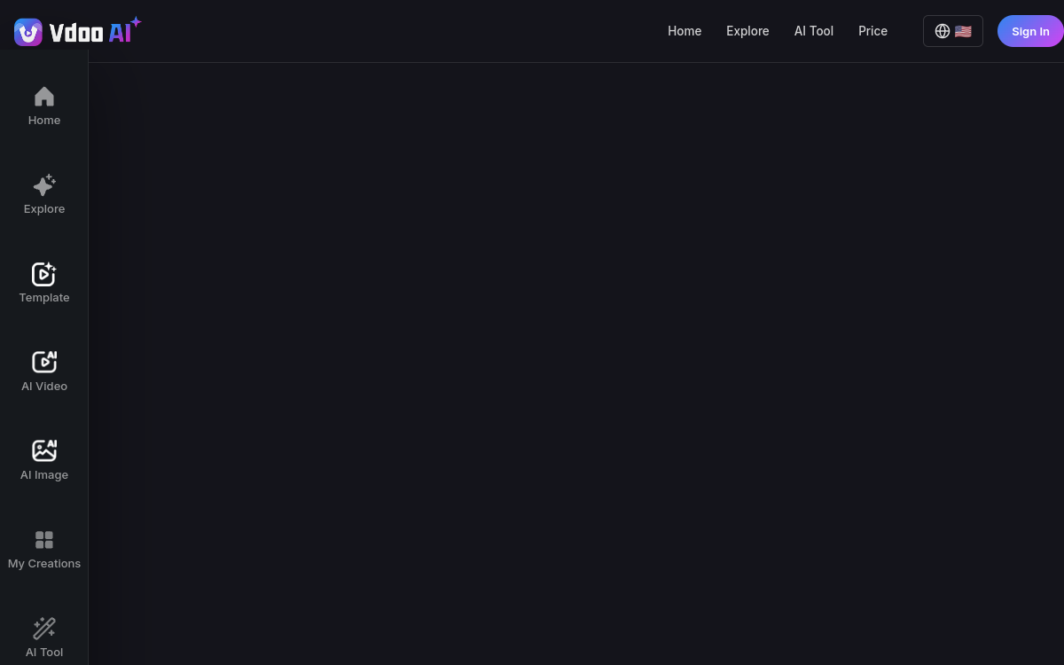 Screenshot di Vdoo AI Image-to-Image