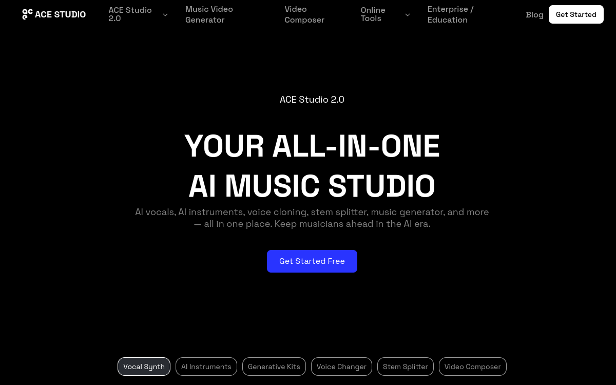 Screenshot di ACE Studio