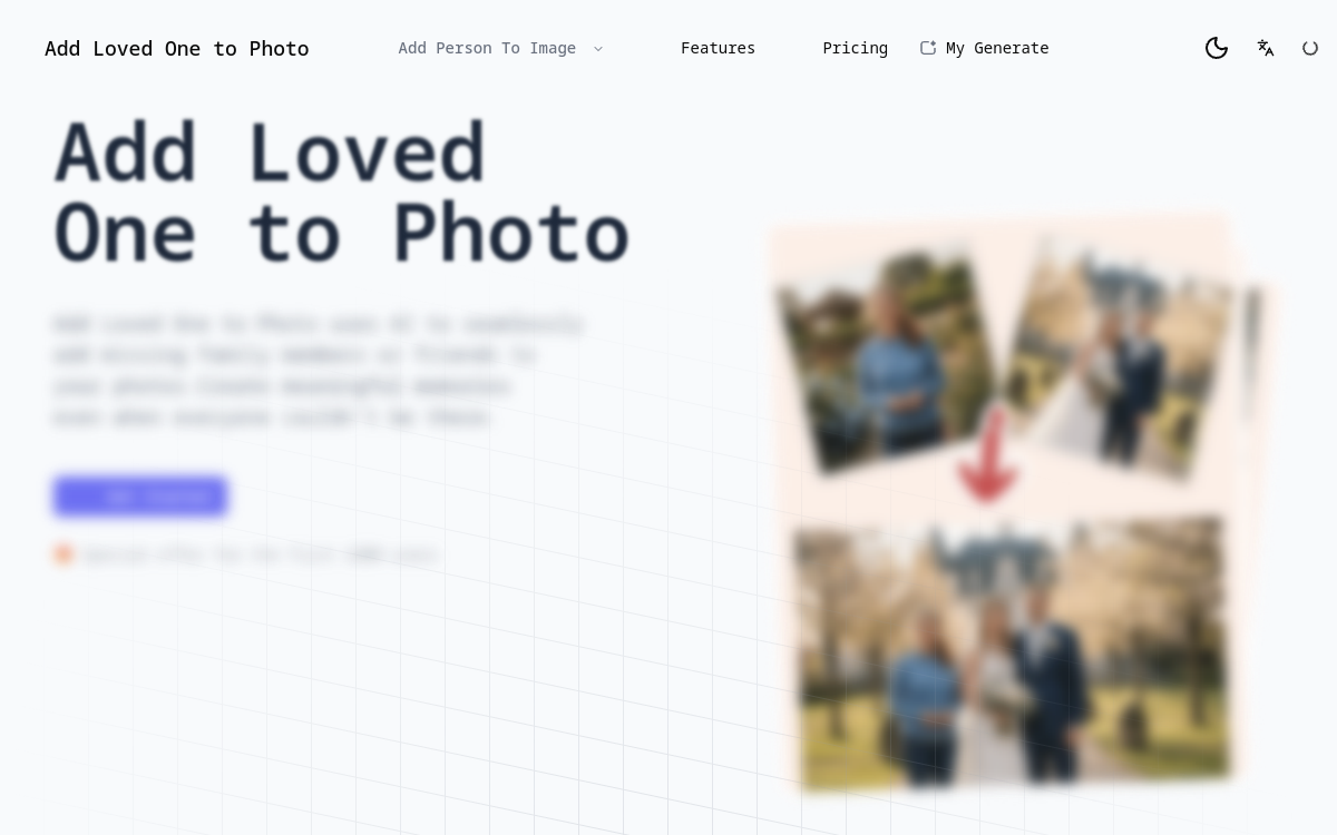 Screenshot di Add Loved One to Photo