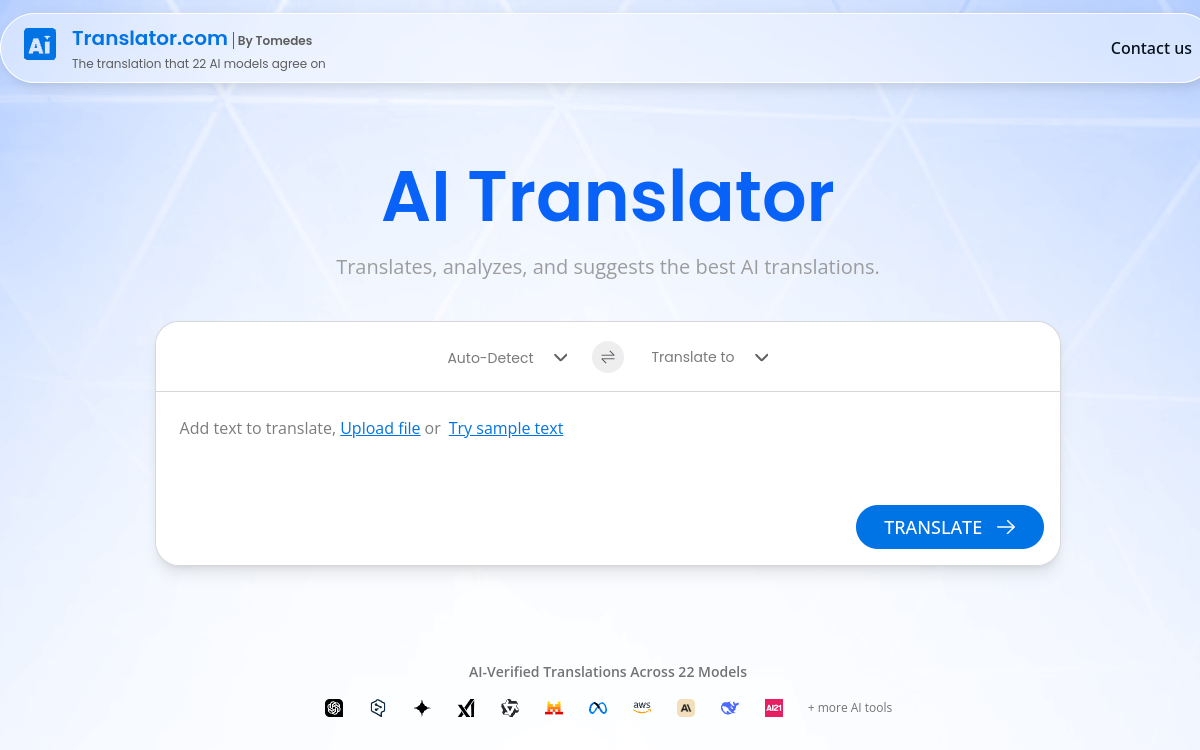 Screenshot di AI Translator